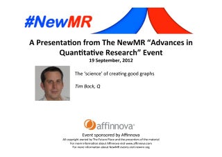 The ‘science’ of creating good graphs