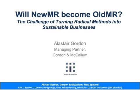 Will NewMR become OldMR? The Challenge of Turning Radical Methods into Sustainable Businesses