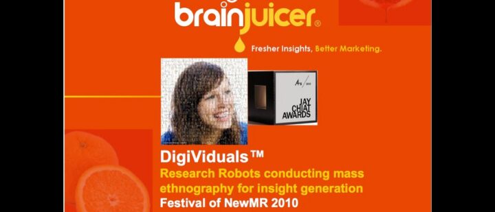 DigiViduals™ Research Robots conducting mass ethnography for insight generation