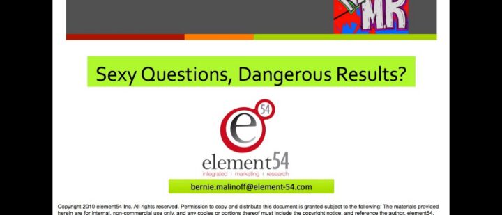 “Sexy Questions, Dangerous Results?” – Navigating The Digital Divide in Survey Research