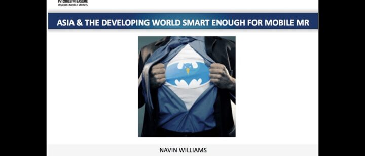 Asia and the Developing World – Smart Enough for Mobile MR