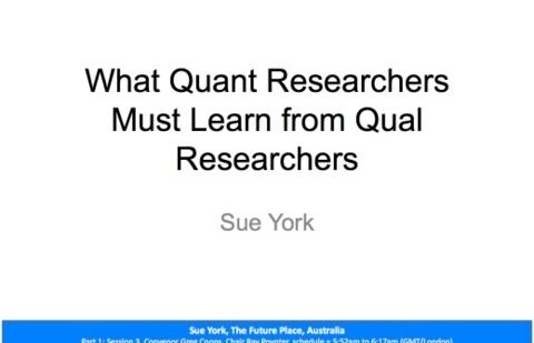 What Quant researchers must learn from Qual researchers
