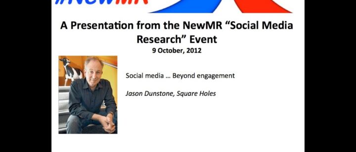 Social media … Beyond engagement