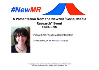 Pinterest: Why You Should Be Interested!