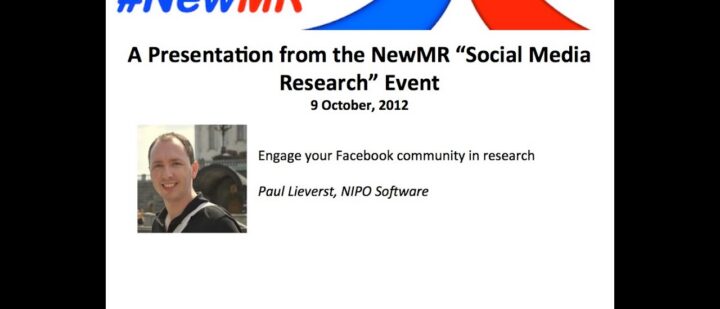 Engage your Facebook community in research