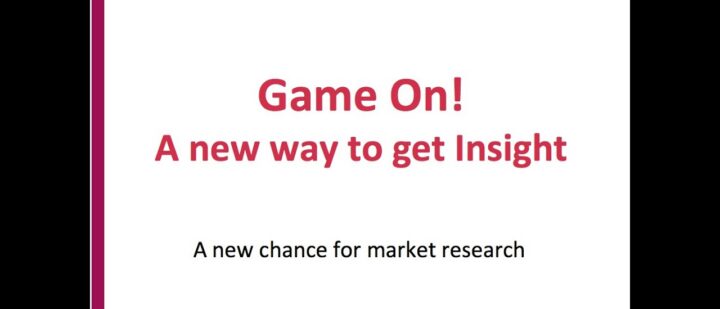 Game On! A new way to get Insight