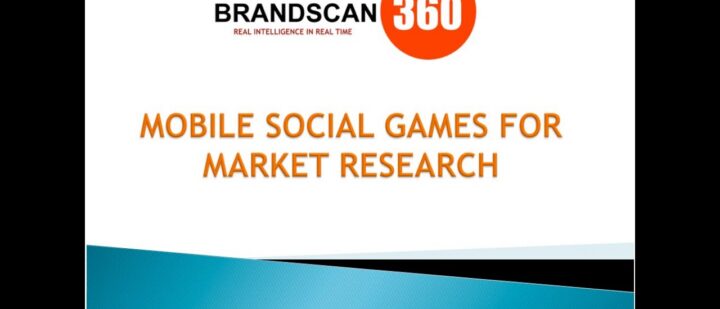 Mobile Social Games for Market Research