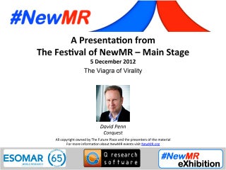 The Viagra of Virality