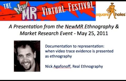 Documentation to Representation – When video trace evidence is presented as ethnography