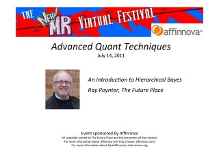 An Introduction to Hierarchical Bayes