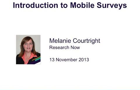 Introduction to Mobile Surveys