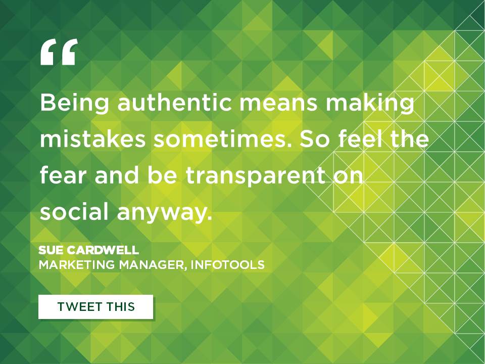 2014-09-Infotools-Sue-Cardwell-Be-transparent