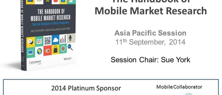 Handbook of Mobile Market Research – Session 1 – APAC