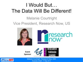 Mobile Data is Different