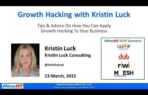 Growth Hacking with Kristin Luck