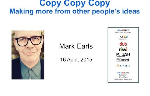 COPY, COPY, COPY – Mark Earls