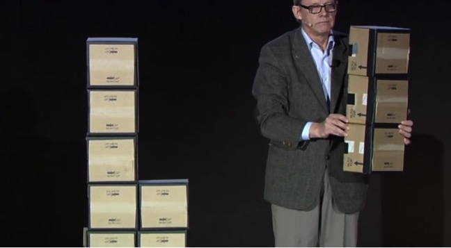The population will reach 10 billion, Hans Rosling can prove it with cardboard boxes