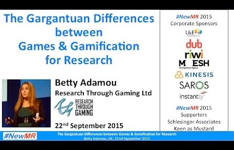 The Gargantuan Differences Between Games & Gamification For Online Research