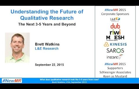 What does qualitative research look like 3-5 years from now?