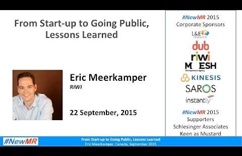 From Start-up to Going Public, Lessons Learned