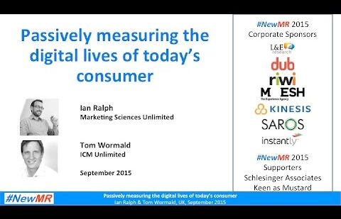 Passively measuring the digital lives of today’s consumer
