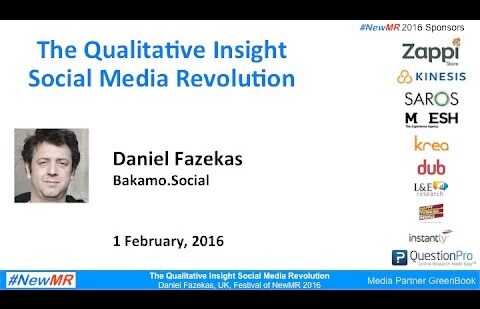 Qualitative Social Media Revolution