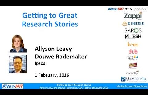 Getting to Great Research Stories