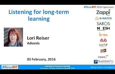 Listening for long-term learning