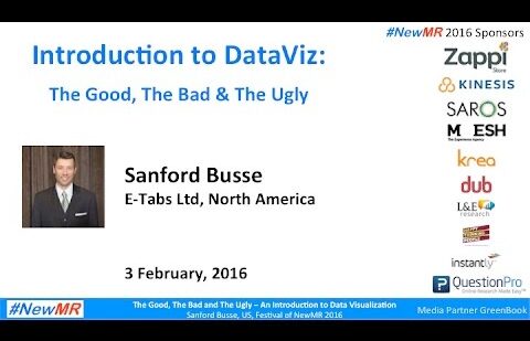 The Good, The Bad and The Ugly – An Introduction to Data Visualization