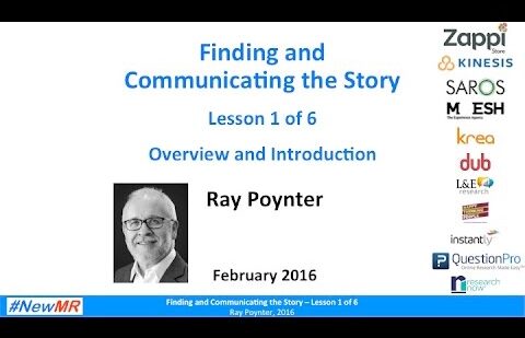 Find and Communicate the Story – Lesson 1 – Overview and Introduction