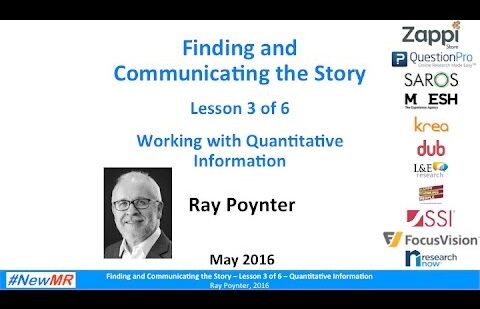 Find and Communicate the Story – Lesson 3 – Quantitative Information