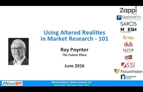 Using Altered Realities in Market Research – 101
