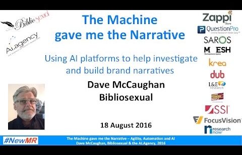 The Machine gave me the Narrative