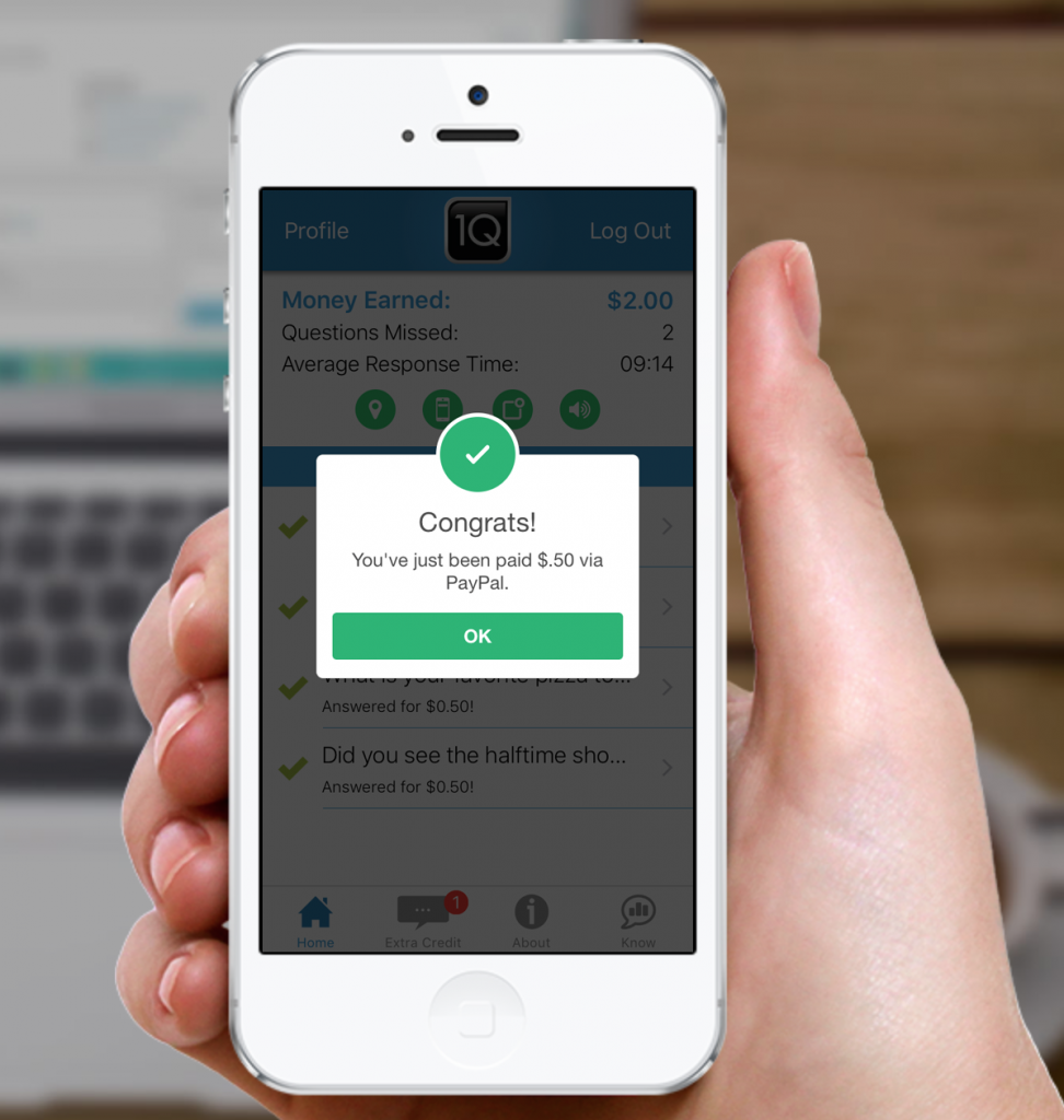 Having a look at 1Q.com – a mobile-based survey service