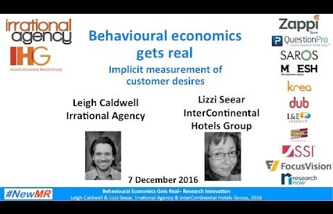 Behavioural economics gets real: measuring intangible customer desires with behavioral conjoint