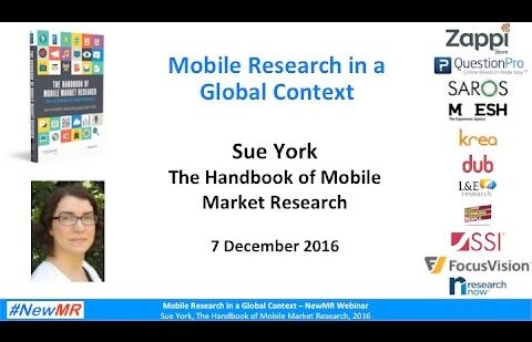 Mobile Research in a Global Context