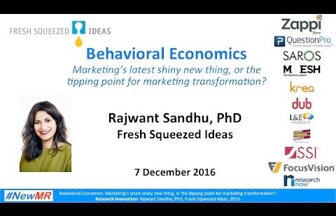 Behavioural Economics: Marketing’s latest shiny new thing, or the tipping point for marketing transformation?