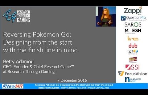 Reversing Pokémon Go: Designing from the start with the finish line in mind