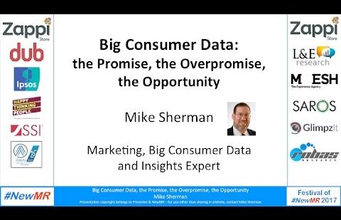 Big Consumer Data: the Promise, the Overpromise, the Opportunity