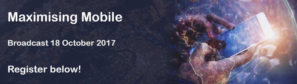 Maximising Mobile register now