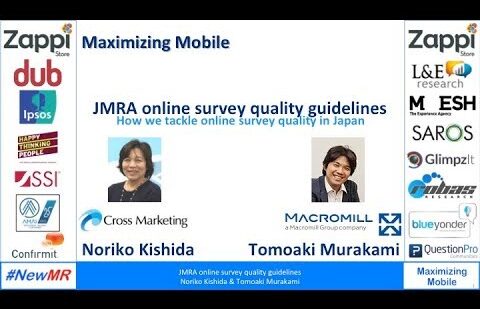 The online survey quality guideline by JMRA