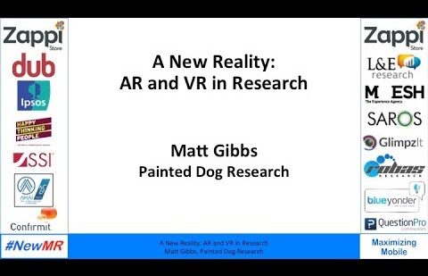 A New Reality: AR and VR in Research