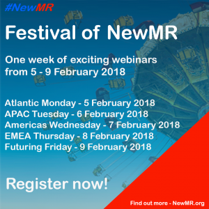 Banner for Festival of NewMR