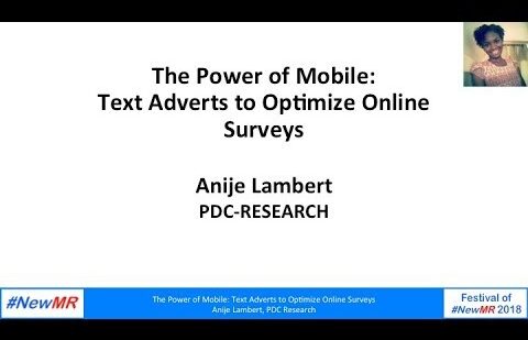 Amplifying Online Survey Response: SMS Survey Advert Technique