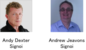 Andy Dexter and Andrew Jeavons