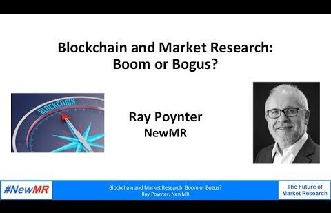 Blockchain and Market Research: Boom or Bogus?