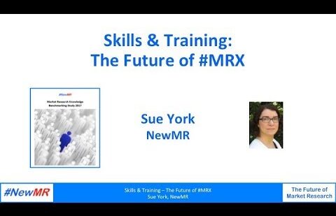Skills and Training – The Future of #MRX?