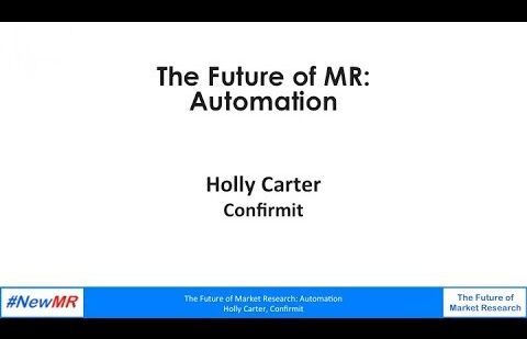 The Future of MR: Automation