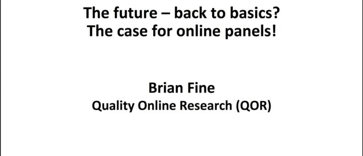 The Future – Back to Basics?