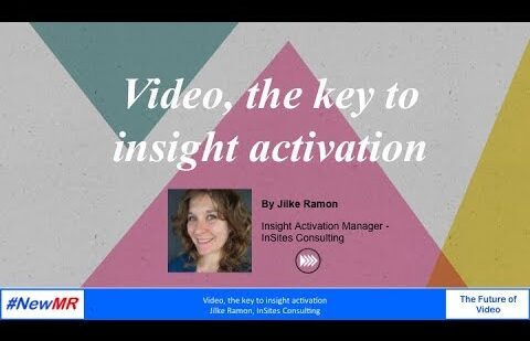 Video, the key to insight activation
